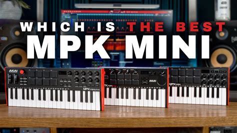 akai professional mpk mini play vs mini mk3